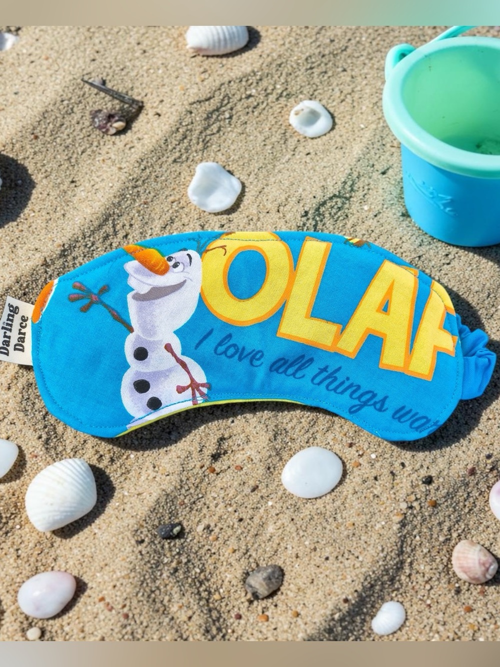 Frozen Olaf Print Kids Sleep Mask